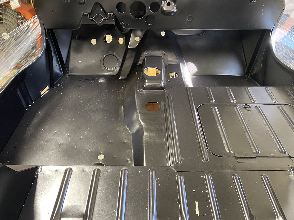 CJ-2A Complete Body Tub Kit, Steel, 1945-1949, Willys Jeep CJ-2A - The JeepsterMan