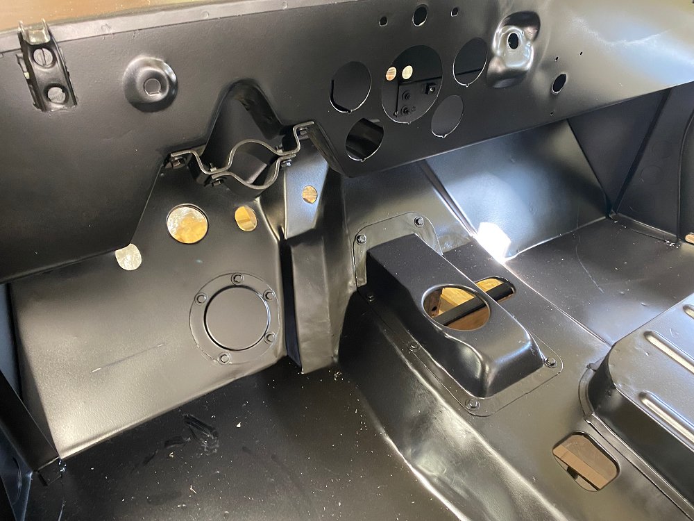 CJ-2A Complete Body Tub Kit, Steel, 1945-1949, Willys Jeep CJ-2A - The JeepsterMan