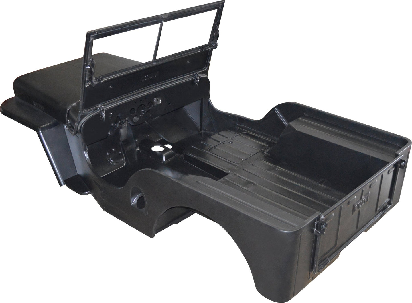 CJ-2A Complete Body Tub Kit, Steel, 1945-1949, Willys Jeep CJ-2A - The JeepsterMan