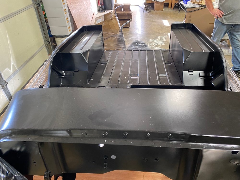 CJ-2A Complete Body Tub Kit, Steel, 1945-1949, Willys Jeep CJ-2A - The JeepsterMan
