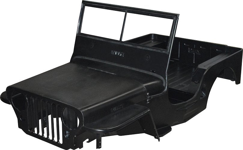 CJ-2A Complete Body Tub Kit, Steel, 1945-1949, Willys Jeep CJ-2A - The JeepsterMan