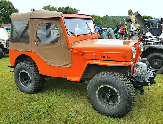 CJ3B: Lubrication - The JeepsterMan