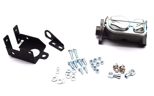 Dual Master Cylinder Conversion, Disc/Drum Premium Kit, 1946-1964 Willys Station Wagon and Pickup Truck - The JeepsterMan