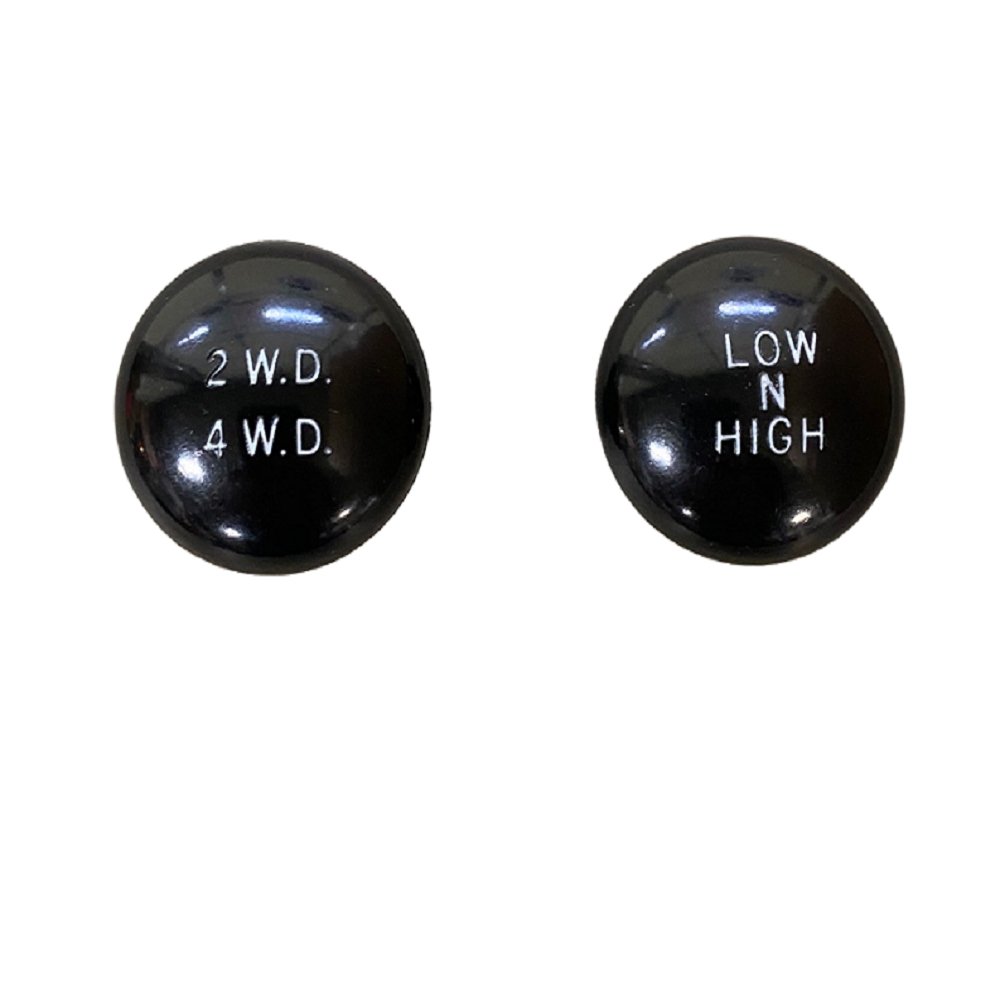 Transfer Case Shift Knobs, Engraved, Dana 18, 1941-1971, Willys and Jeep Vehicles - The JeepsterMan